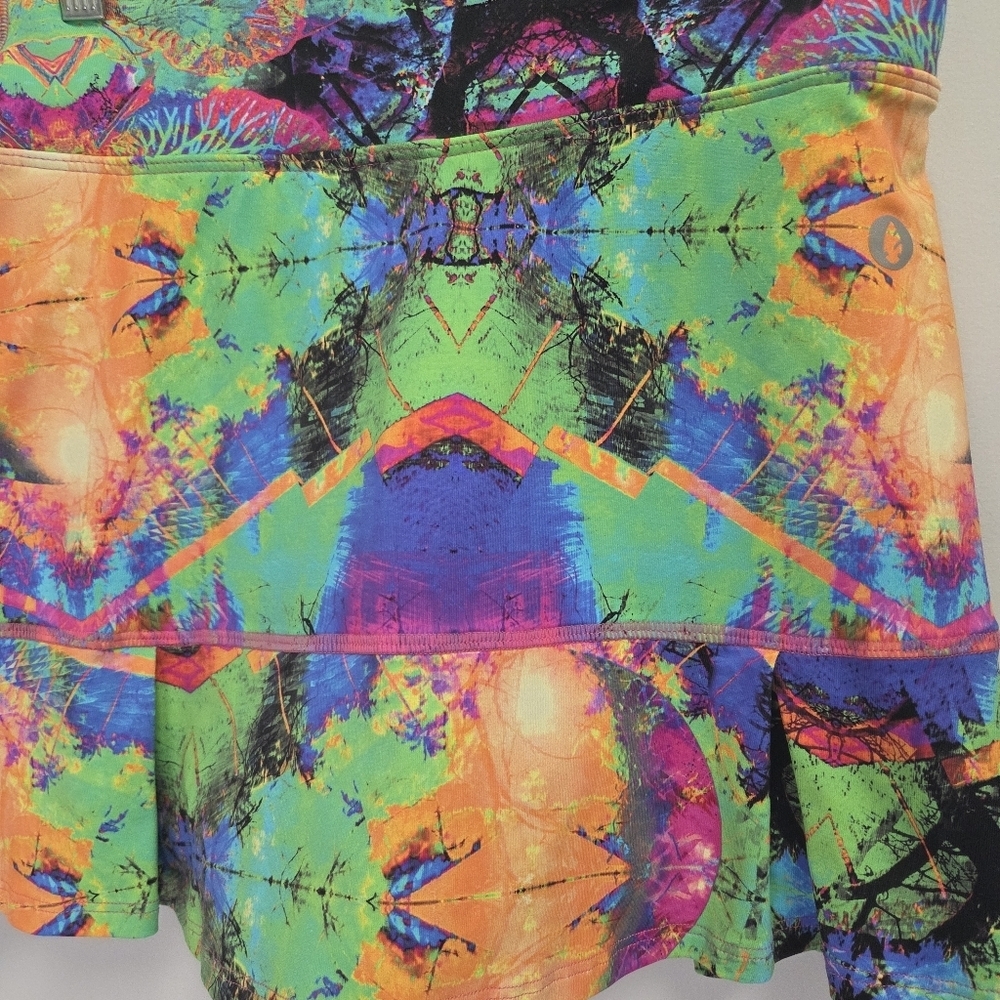 Dona Jo Skirt Skort Tennis Pickleball Colorful Mini  Athletic XS - Picture 2 of 6
